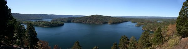 Raystown Lake as seen from Overlook area